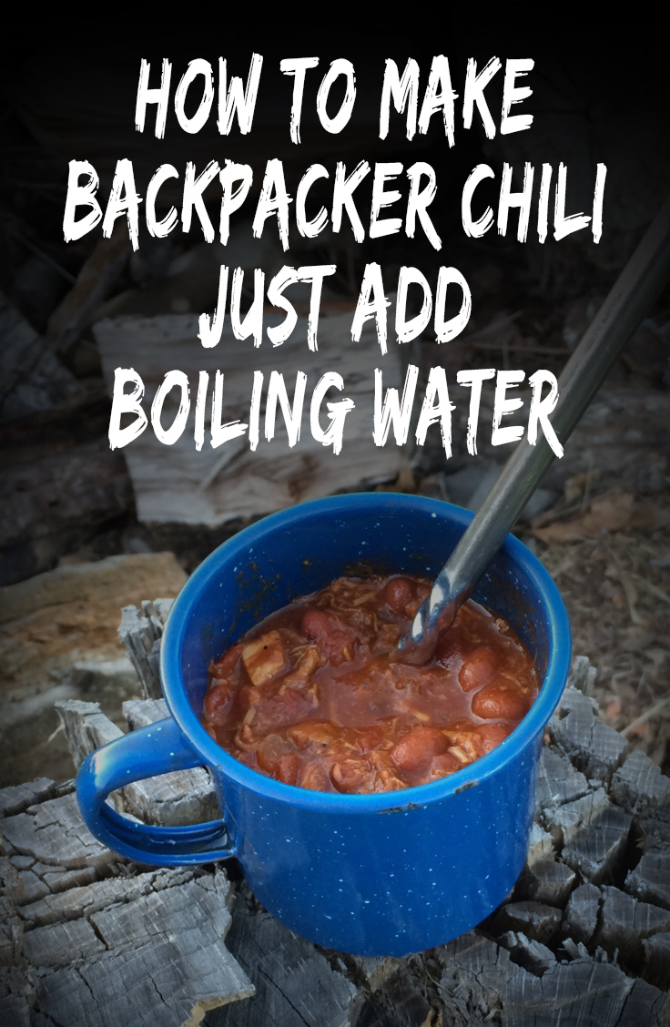 Backpacker's chili